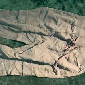 American eagle blue cargo pants
